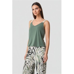 Batida Top weefband 2415 Groen / Khaki Batida Top weefband 2415 Groen / Khaki